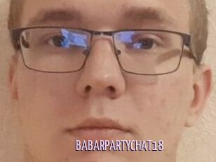 BABARPARTYCHAT18