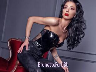 BrunetteForUBb