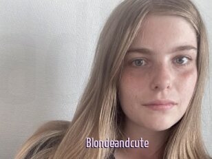 Blondeandcute