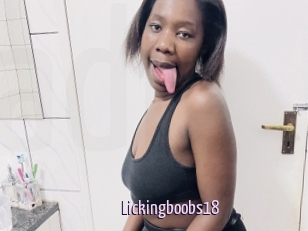 Lickingboobs18