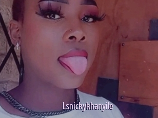 Lsnickykhanyile
