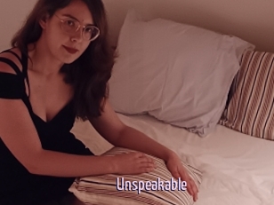 Unspeakable