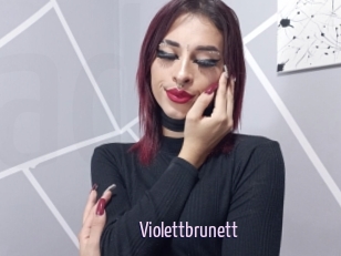 Violettbrunett
